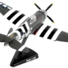 Republic P 47 Thunderbolt Fighter Aircraft Snafu United States Army Air Force 1/100 Diecast Model Airplane Postage Stamp PS5359-3