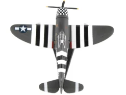 Republic P 47 Thunderbolt Fighter Aircraft Snafu United States Army Air Force 1/100 Diecast Model Airplane Postage Stamp PS5359-3