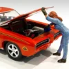 Retro Female Mechanic II Figurine 1/18 Scale Models American Diorama 38245