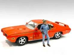 Retro Female Mechanic IV Figurine 1/24 Scale Models American Diorama 38347