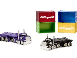 Rigs Container Case Series 1 Set of 4 Pieces Diecast Model Cars by CarTuned