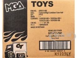 Rigs Container Case Series 1 Set of 4 Pieces Diecast Model Cars by CarTuned