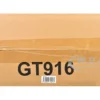 2023 Rimac Nevera Black with Green Stripes 1/18 Model Car by GT Spirit
