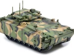 Russian Object 695 Kurganets 25 Infantry Fighting Vehicle with Four Kornet EM Guided Missiles Camouflage 1/72 Diecast Model Panzerkampf 12205PB