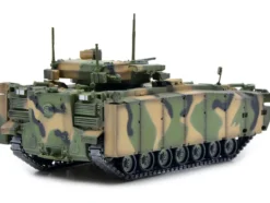 Russian Object 695 Kurganets 25 Infantry Fighting Vehicle with Four Kornet EM Guided Missiles Camouflage 1/72 Diecast Model Panzerkampf 12205PB