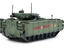 Russian Object 695 Kurganets 25 Infantry Fighting Vehicle with Four Kornet EM Guided Missiles Moscow Victory Day Parade 1/72 Diecast Model Panzerkampf 12205PA