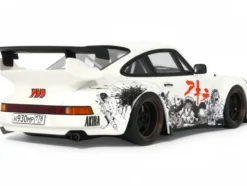 2024 RWB Akira White with Graphics "Akira" (1988) Movie 1/18 Model Car by GT Spirit