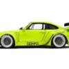 RWB Body Kit "Genki" Lime Green "Pink Slips" Series 1/18 Diecast Model Car by Jada
