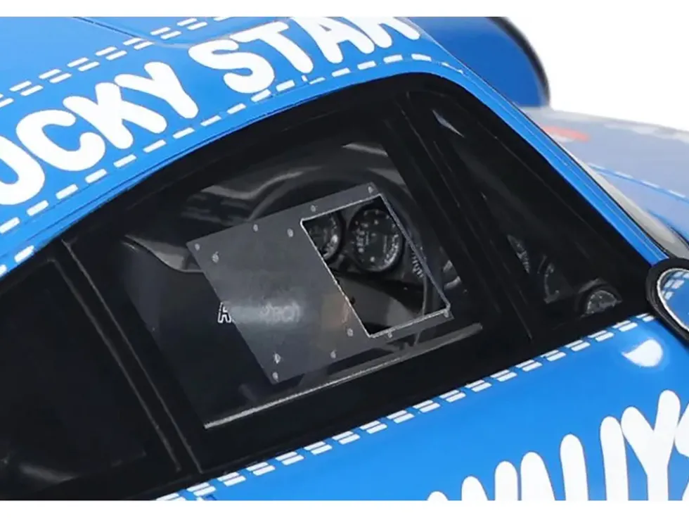 RWB Bodykit "OSHO Arrow" Blue 1/18 Model Car by GT Spirit