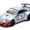 RWB 964 #8 "Ichiban Boshi - Martini Racing" Silver Metallic with Stripes 1/64 Diecast Model Car by Model Model