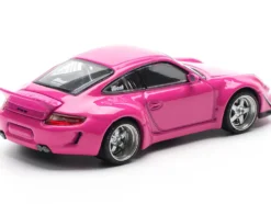 RWB 997 Pink 1/64 Diecast Model Car by Pop Race