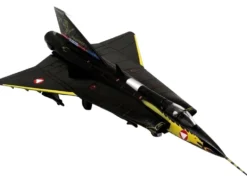 Saab Draken Fighter Aircraft "21, Draken 45th Anniversary, Dragon Knights, Retirement Livery" (2005) Austrian Air Force 1/72 Diecast Model Airplane by Aviation 72