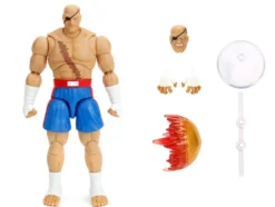 Sagat 7.5" Moveable Figure with Accessories and Alternate Head and Hands "Ultra Street Fighter II: The Final Challengers" (2017) Video Game Model by Jada
