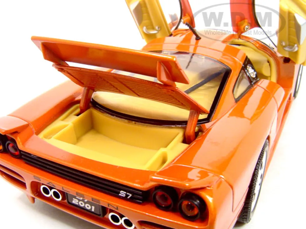 Saleen S7 Copper 1/18 Diecast Model Car Motormax 73117