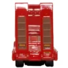Scania T-Cab Truck RHD (Right Hand Drive) with Lowboy Trailer "Sandy Kydd" Red with Stripes 1/148 (N) Scale Diecast Model Car by Oxford Diecast