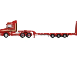 Scania T-Cab Truck RHD (Right Hand Drive) with Lowboy Trailer
