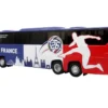 Scania Touring HD Coach Bus "France National Football Team" Blue with Graphics "International Federation of the Global Game" Series Limited Edition to 504 pieces Worldwide 1/87 (HO) Diecast Model by Iconic Replicas