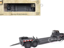 SD.AH. 116 22-Ton Tank Transporter Gray "German Army" 1/43 Diecast Model by Militaria Die Cast