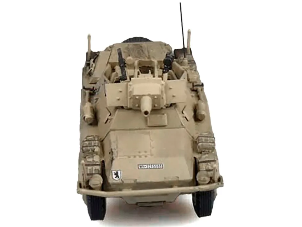 Sd.Kfz. 234/3 Armored Vehicle "#03, 3rd Panzer Division, Hungary" (1945) German Army 1/72 Diecast Model by Panzerstahl