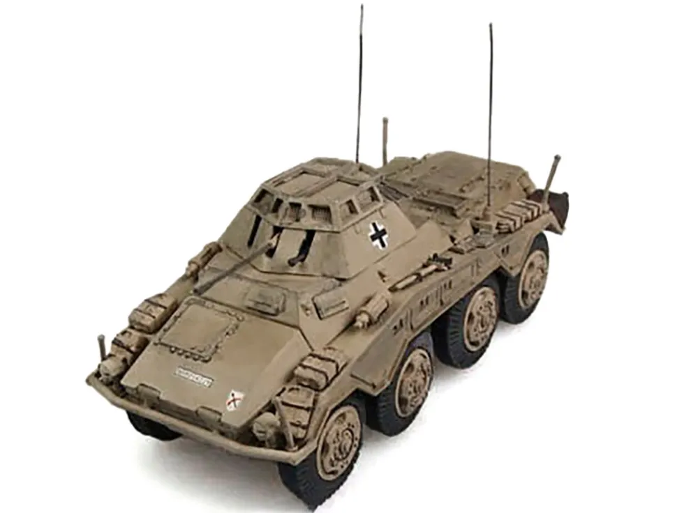 Sd.Kfz. 234/1 Armored Vehicle "6th Panzer Division, Czechoslovakia" (1945) German Army 1/72 Diecast Model by Panzerstahl