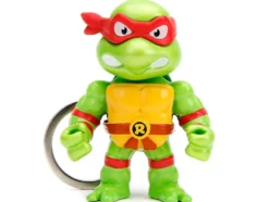 Set of 4 Diecast Figure Key Chains Teenage Mutant Ninja Turtles TV Series Metalfigs Series Diecast Models Jada 34359