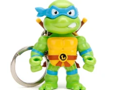 Set of 4 Diecast Figure Key Chains Teenage Mutant Ninja Turtles TV Series Metalfigs Series Diecast Models Jada 34359