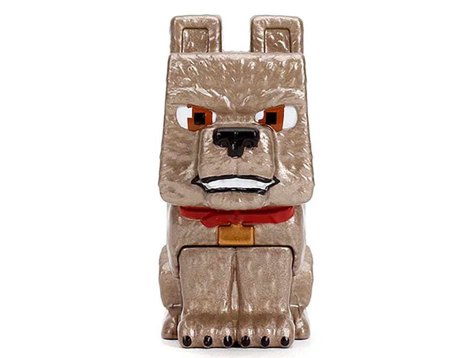 Set of 4 Diecast Figures "A Minecraft Movie" (2025) Movie "Metalfigs" Series Diecast Models by Jada