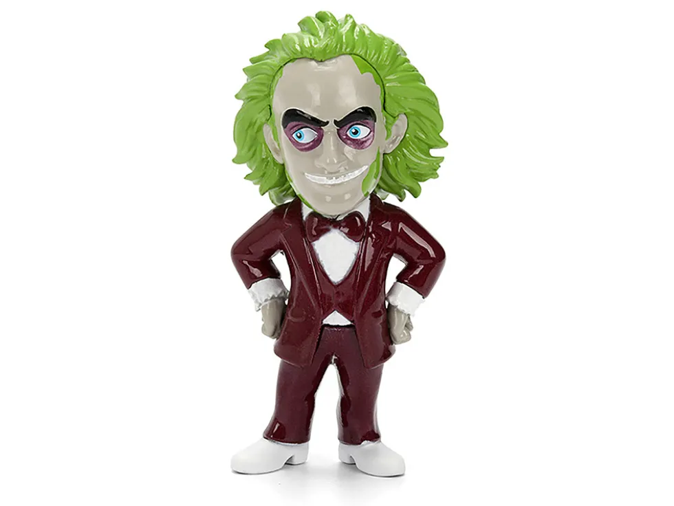Set of 4 Diecast Figures "Beetlejuice" (1988) Movie "Metalfigs" Series by Jada