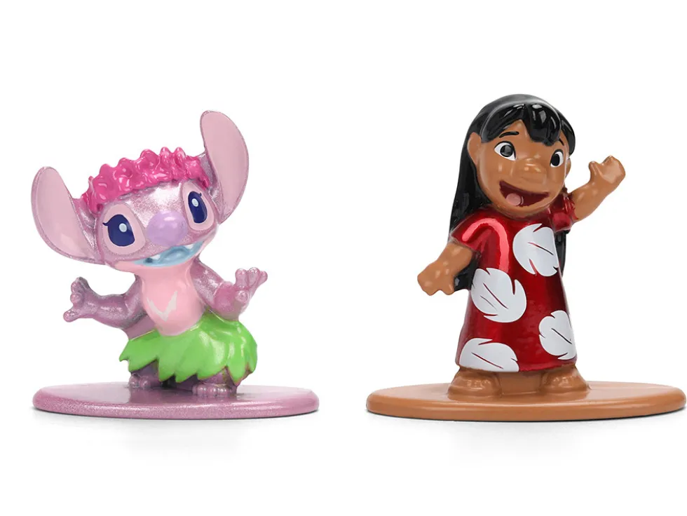 Set of 12 Diecast Figures "Disney's Stitch" Franchise "Nano Metalfigs" Series Diecast models by Jada
