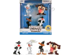 Set of 4 Diecast Figures 