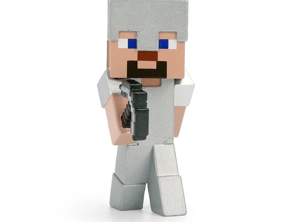 Set of 4 Diecast Figures "Minecraft" Video Game Wave 6 "Metalfigs" Series Diecast Models by Jada