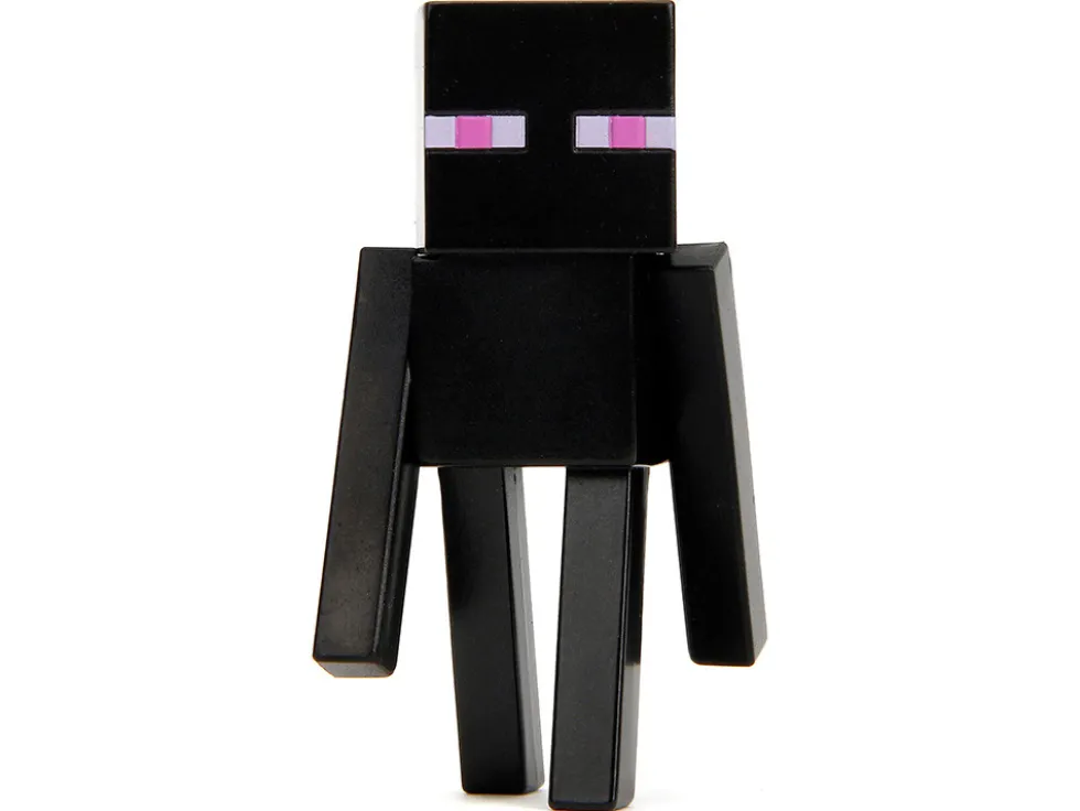 Set of 4 Diecast Figures "Minecraft" Video Game Wave 6 "Metalfigs" Series Diecast Models by Jada