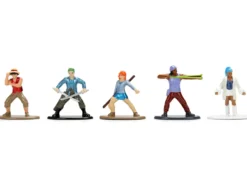 Set of 12 Diecast Figures "One Piece" (2023-Current) TV Series "Nano Metalfigs" Series Diecast Models by Jada
