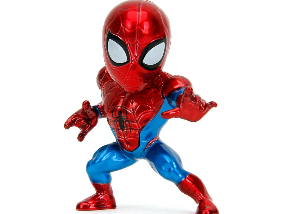 Set of 4 Diecast Figures "Spider-Man" Wave 4 "Metalfigs" Series Diecast models by Jada