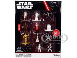 Set of 12 Diecast Figures 