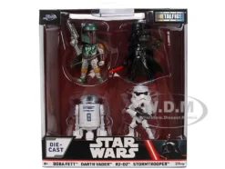 Set of 4 Diecast Figures 