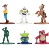 Set of 6 Diecast Figures "Toy Story" Movie Franchise "Nano Metalfigs" Series Diecast Models by Jada