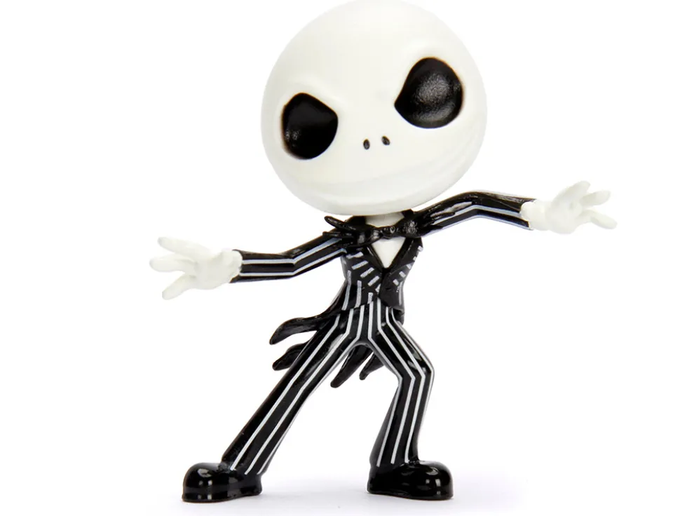 Set of 4 Diecast Figurines 2.5" Tim Burton's The Nightmare Before Christmas Metalfigs Series Jada 31932