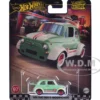 1960's Fiat 500 D Modificado Light Green with Stripes "Boulevard" Series Diecast Model Car by Hot Wheels