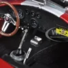 1965 Shelby Cobra 427 S/C Red with White Stripes With Printed Carroll Shelby Signature 1/18 Shelby Collectibles SC122-1