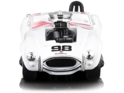 1964 Shelby Cobra #98 White Red Interior 1/64 Diecast Model Car Muscle Machines 15551