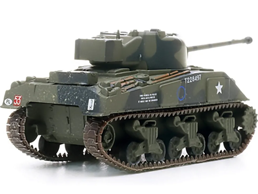 Sherman Firefly Mk.VC Medium Tank "Polish 1st Armoured Division, Black Devils, Battle of Falaise, France" (1944) Polish Armed Forces in the West 1/72 Diecast Model by Legion