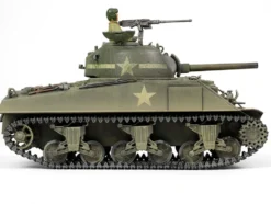 Sherman M4A3 75 Medium Tank U.S. Training vehicle C Company 10th Tank Battalion 5th Armored Division New York 1943 Engine Plus Series 1/32 Diecast Model Metal Proud MP-912131A