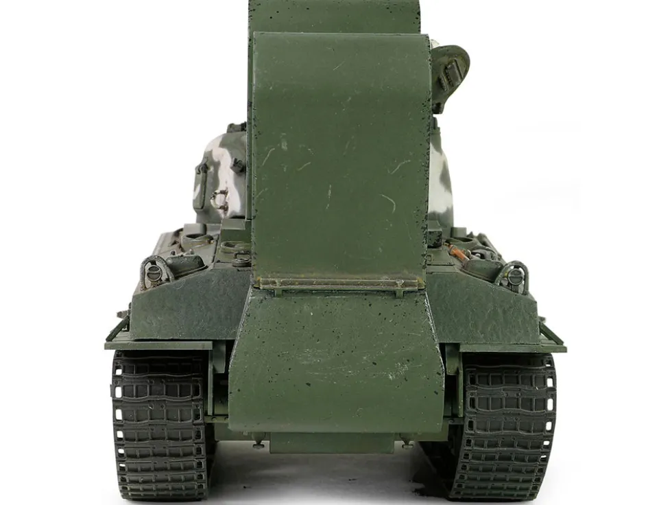 Sherman M4 (105) Howitzer Medium Tank "US Army, 711th Tank Battalion, Okinawa" (1945) "Engine Plus" Series 1/32 Diecast Model by Metal Proud - www.diecastmodelswholesale.com