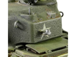 Sherman M4 75 Medium Tank U.S. 753th Tank Battalion Gustav Line Italy 1944 Engine Plus Series 1/32 Diecast Model Metal Proud MP-912101A
