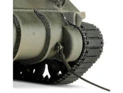 Sherman M4 75 Medium Tank U.S. 753th Tank Battalion Gustav Line Italy 1944 Engine Plus Series 1/32 Diecast Model Metal Proud MP-912101A