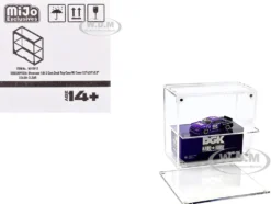 Showcase 2 Cars Desk Top Display Case with Cover