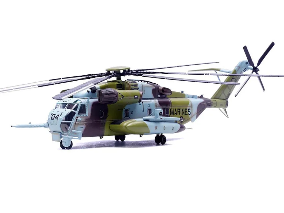 Sikorsky CH-53E Super Stallion Helicopter #04 "161184, HMH-464 Condors, MCAS New River" (1990) United States Marine Corps 1/72 Diecast Model by Panzerkampf