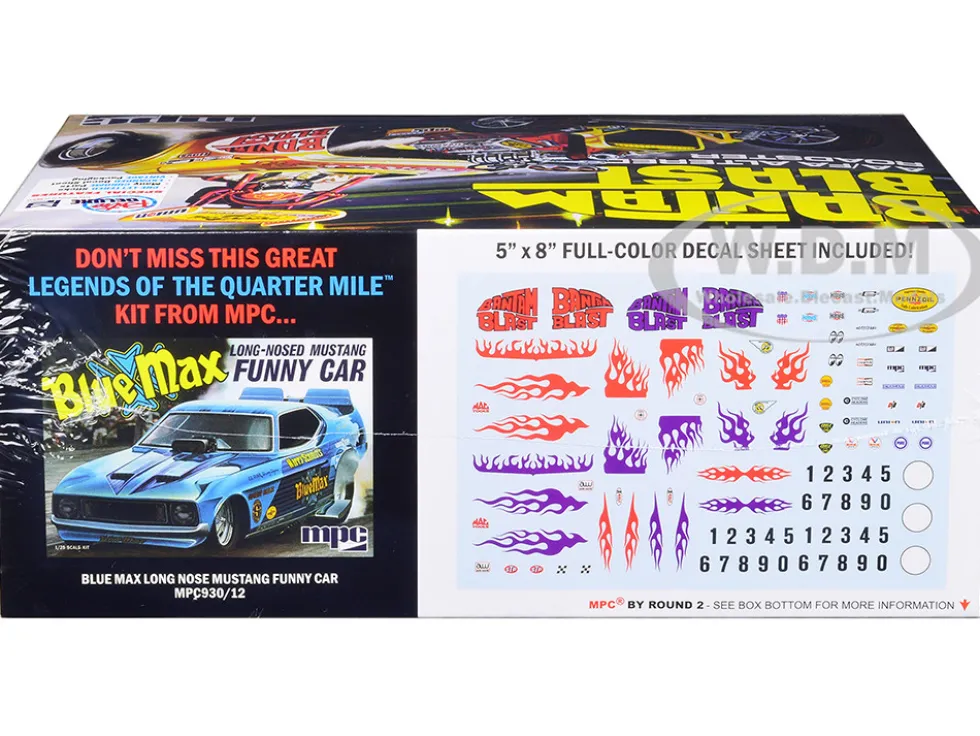 Skill 2 Model Kit Bantam Blast AA FA Altered Roadster Dragster 1/25 Scale Model MPC MPC993