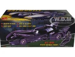 Skill 2 Model Kit Batmobile with Seated Batman Figure "Batman" (1989) Movie 1/25 Scale Model by AMT